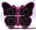 Fashion 4 Fan 17 inch Laptop Cooling Pad with Fan ,Butterfly Plastic Laptop Cooler