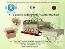 50pcs/min 11kw Automatic Lubrication Chrome Semi-auto Printing Slotting Carton Machines