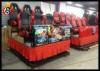 19'' LCD 5D Cinema Equipment for 8 People , Hydraulic Power System