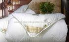 White Spring / Autumn / Winter Down Comforter King With 100% Polyester