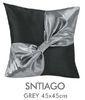 Santiago Custom Handmade Decorative Pillows Decorative Black With Invisible Zipper