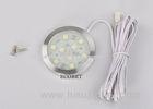 SMD5050 9LEDs Round Aluminum dimmable led under cabinet lighting 12V