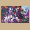 Non-Toxic Rubber Play Mat Durable With Special Textured Surface For Card Games