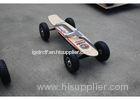 36V 1200W off road motorized skateboard with white Remote control , alloy + wood