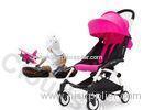 Customized Single Brake Luxury Baby Stroller , Folded Kids Stroller