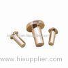 durable temperature controller Copper Electrical Contacts , Electrical Contact Rivet
