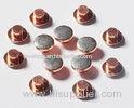 low strength Bimetal Contact Rivets , durable copper Silver Contact Rivet