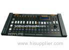 Black DMX Console Crocodile DMX Lighting Controller , 128K Memory card