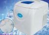 160W 50Hz White Portable Ice Cube Maker / 12kgs 13kgs Portable Ice Machines For Commercial