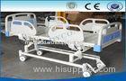 Electric Medical Hospital Beds Sickbed With Manual Crank , 5 Functions Electric Bed