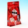 Vivid Printing Disposable Plastic Snack Food Packaging Bags With Flat Bottom