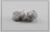 18mm PE foam liner Silver Aluminum Screw Caps for massage oil