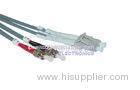 High Speed LC to ST Duplex patch cord , PVC Fiber Jumper with LC/PC ST/PC Connector