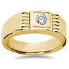 Stylish Ladies Fashion Rings Diamonds With 14K Gold Plating Fantasy Jewelry