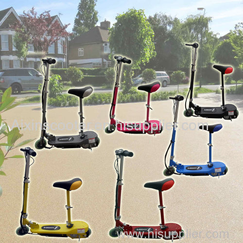 ELECTRIC SCOOTER KIDS ESKOOTER ADJUSTABLE STAND SIT BATTERY POWERED TOY