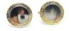 Light polish Blouse IP Gold plated cufflinks 30g / antique gold cufflinks for men