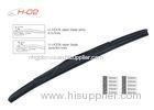 Black Automotive Flex Windshield Wiper Blade / U-HOOK Wiper Arm For HONDA ODYSSEY