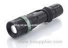 Portable Durable zoom Aluminum Cree LED Flashlight with Clip , 5W