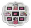 9 opening plastic photo frame No.HT4625