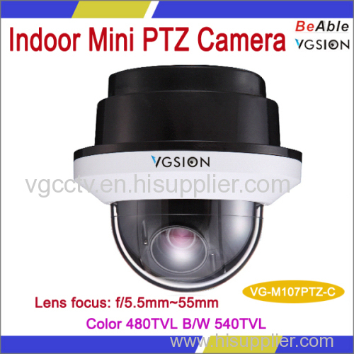 VGSION Made 10 X zoom module Super high Resulotion 3 inch mini indoor ptz camera