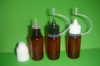 10ml/15ml/30ml plastic dropper bottles/long thin needle tip plastic dropper bottle for ECIG liquid