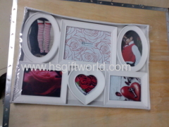 6 opening Plastic injection photo frame No.TY0057
