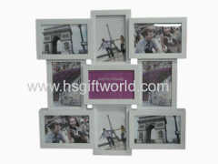 9 opening plastic injection photo frame No.BH0004