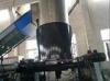 Double Stages Force Feeding PP Granulator , Crushed BOPP HDPE LDPE LLDPE Film Granulator