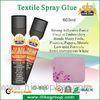 600ml Textile Spray Strong Adhesive Glue For Cloth / Paper / Board