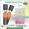 600ml Textile Spray Strong Adhesive Glue For Cloth / Paper / Board