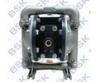 Stainless Steel Air Driven Diaphragm Pump Air flow System For Sodium Hydroxide