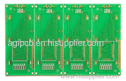 China Low Cost Double Sided PCB Prototype Cheap Circuit Board , FR4 1.6mm 1oz
