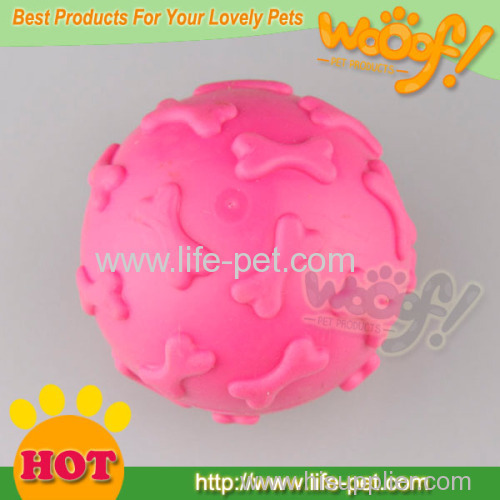 squeaky ball rubber dog toys