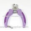 Pet nail clipper for small Dog Grooming Tool scissors purple color