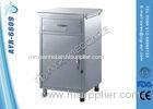 Custom Medical Hospital Furniture Stainless Steel Bedside Cabinet