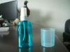 125ml-200ml pet plastic cylinder spray bottle for freshener/perfume/cosmetic