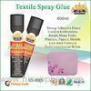 Textile Strong Adhesive Spray Glue For Wood / Glass / Paper Adhesive Clinging