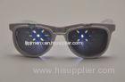 Custom Plastic Diffraction Lens Glasses , 0.65mm Thickness Lens