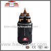Copper Conductor XLPE Power Cable , Electrical Wire 66kv - 500kv , 3 * 185mm2