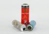 Insecticide / Car Spray Paint Cans Three Piece Empty Aerosol Tin Can 0.19mm Thick