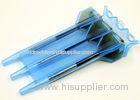 Professional Plastic Custom Dart Cases Light Blue Color , Dart Accessories