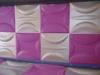 Anti-Vibration Wall Background Modern 3D Wall Panels for Living Room / Bedroom Decoration