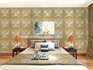 Embossed Wall Surface 3D Textured Wall Panels Removable Wall Sticker for Living Room