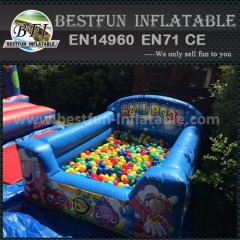 Small Inflatable Bouncer Ball Pit PE Ocean Balls Pool for Baby