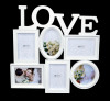 6 opening plastic photo frame No.30004