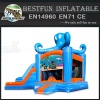 Cheap commercial inflatable octopus combo with slide
