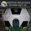 Football jumping house inflatable bouncer for kids