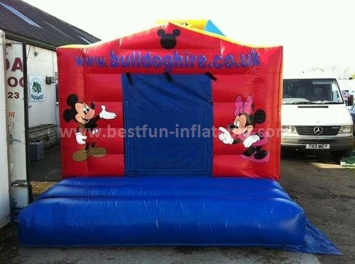 Commercial micky park inflatable mini bouncer for sale