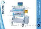 Mobile Medical Computer / laptop Workstation Trolleys / Carts With Drawers
