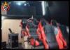 9 Seats Hydraulic Platform 5D Theater Equipment Cinema Chair Lightning Simulation